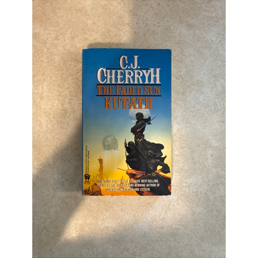 C.J. Cherryh The Faded Sun Kutath DAW No 372 First Printing 1980 Sci-Fi Book